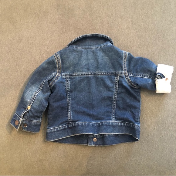 Baby Gap lined denim jacket 6-12months - Picture 2 of 3